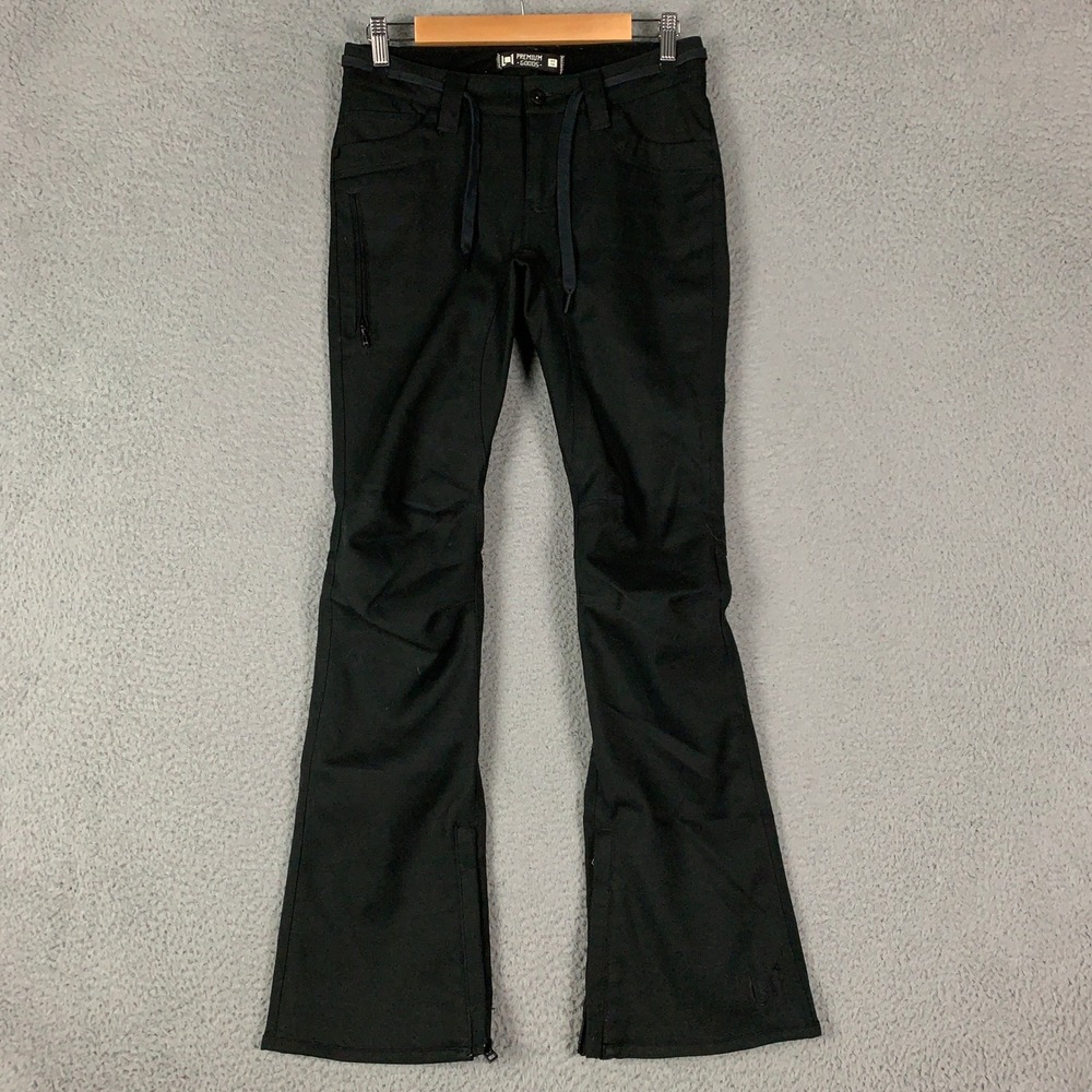 L1 Heartbreaker Snowboard Pants Women XS Black Skinny 10K Waterproof Premium Ski